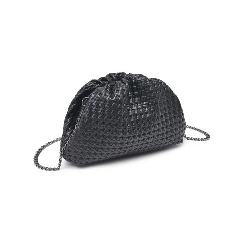 Elena Knot Woven Crossbody Bag (Choose Color)