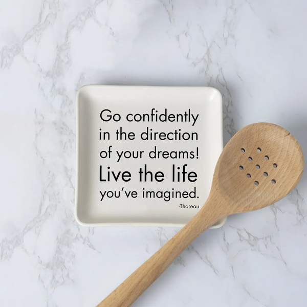 Go Confidently  Trinket Dish