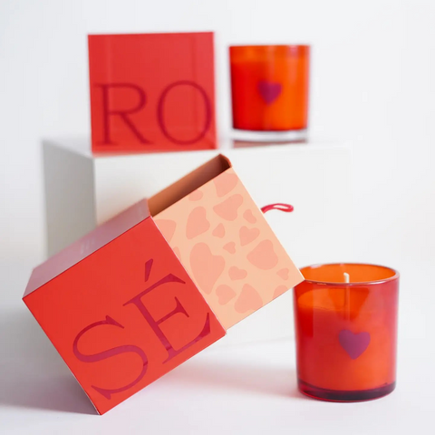 Rosè Boxed Candle