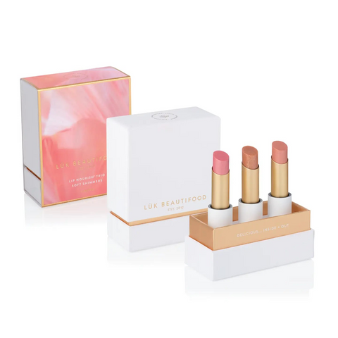 Lip Nourish™ Trio - Boxed Gift (Guava Blush, Nude Sugar, Chai Shimmer)