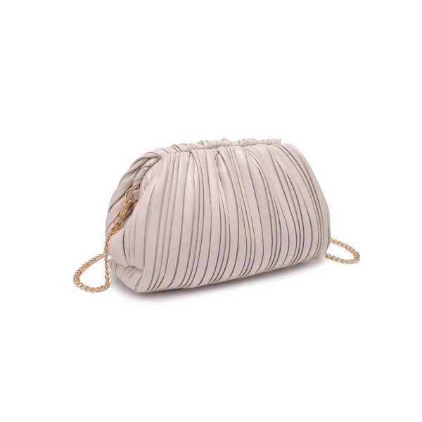 Philippa Pleated Clutch (Choose Color)