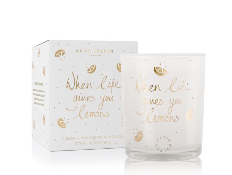 'When Life Gives You Lemons' Soy Candle