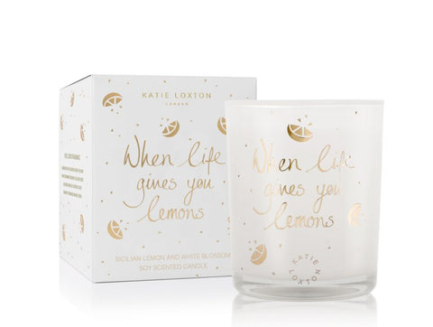 'When Life Gives You Lemons' Soy Candle