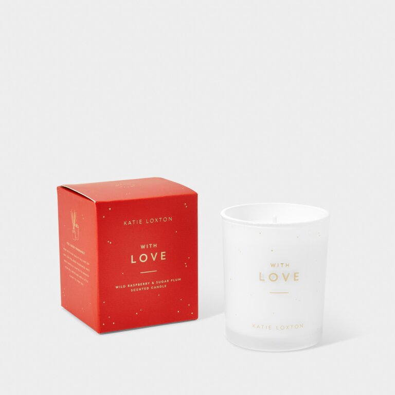 Sentiment Candle 'With Love'