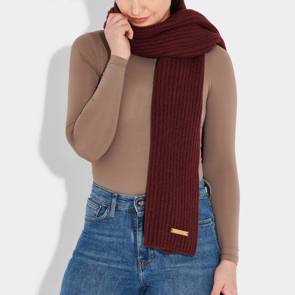 Knitted Scarf (Choose Color)