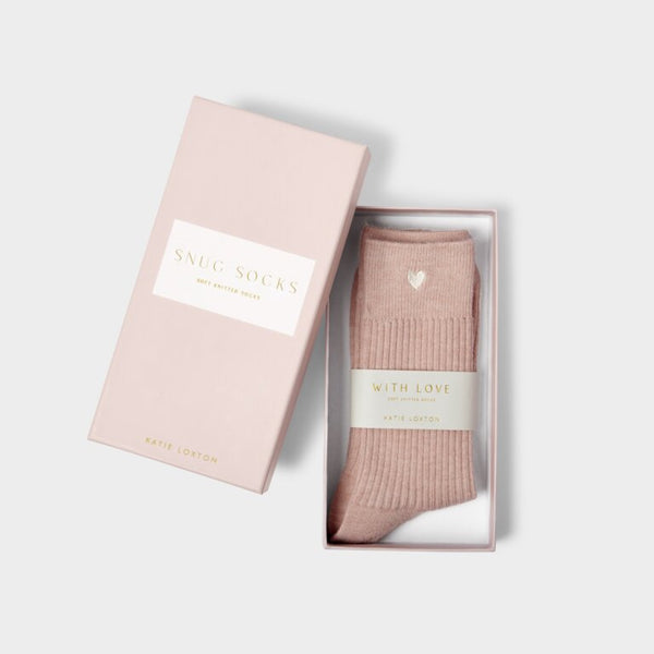 Socks Gift Box-Blush