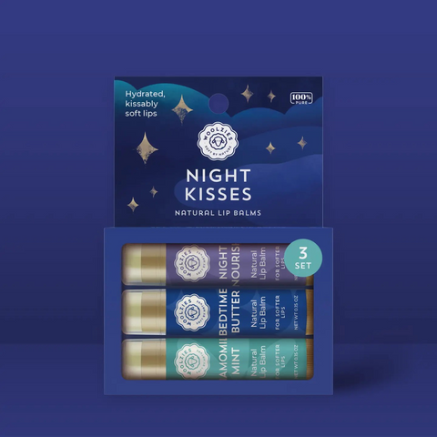 Night Kisses Lip Balm Set of 3