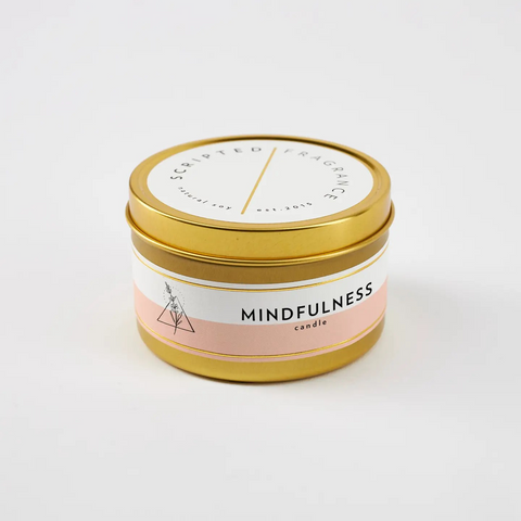 Mindfulness Wellness Meditation Soy Candle