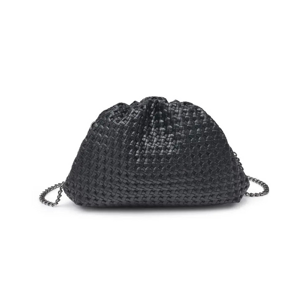 Elena Knot Woven Crossbody Bag (Choose Color)