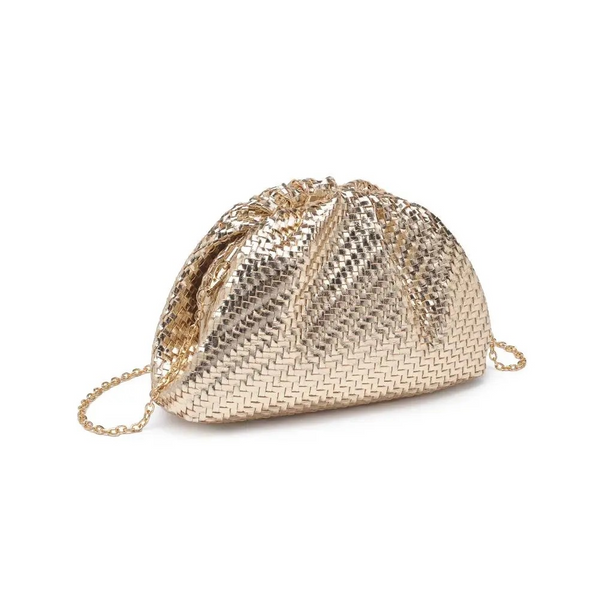 Elena Knot Woven Crossbody Bag (Choose Color)