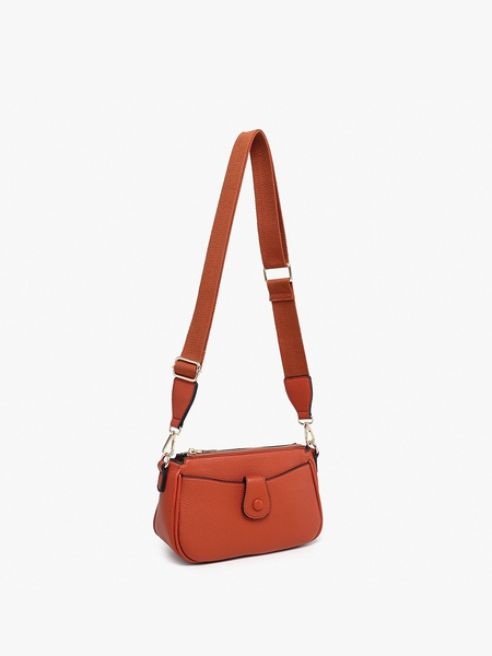 Kelly Snap Front Crossbody Bag (Choose Color)