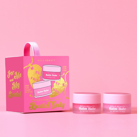 Besties Only Galentine's Day Lip Balm Set