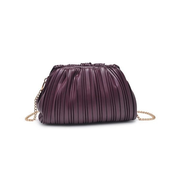 Philippa Pleated Clutch (Choose Color)