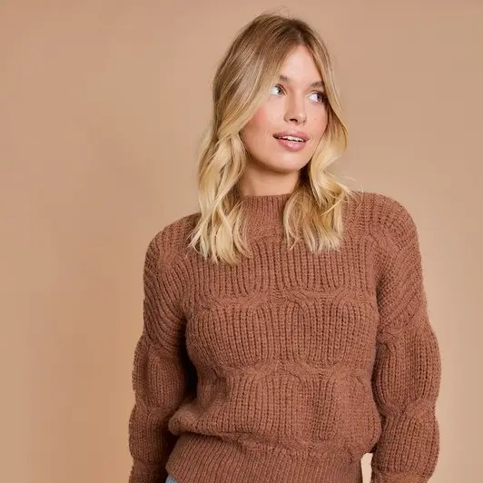 Mock Neck Sweater