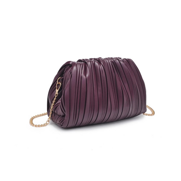 Philippa Pleated Clutch (Choose Color)