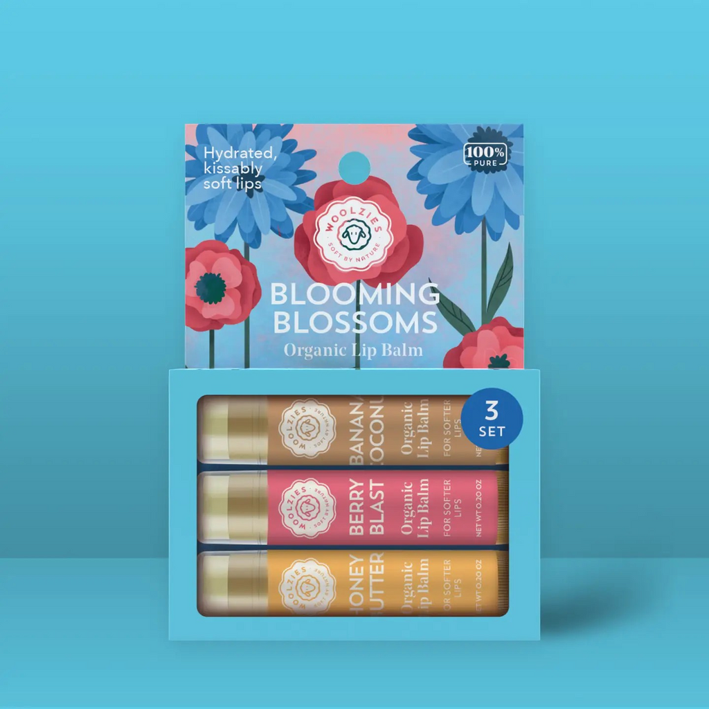 Blooming Blossoms Lip Balm Set of 3