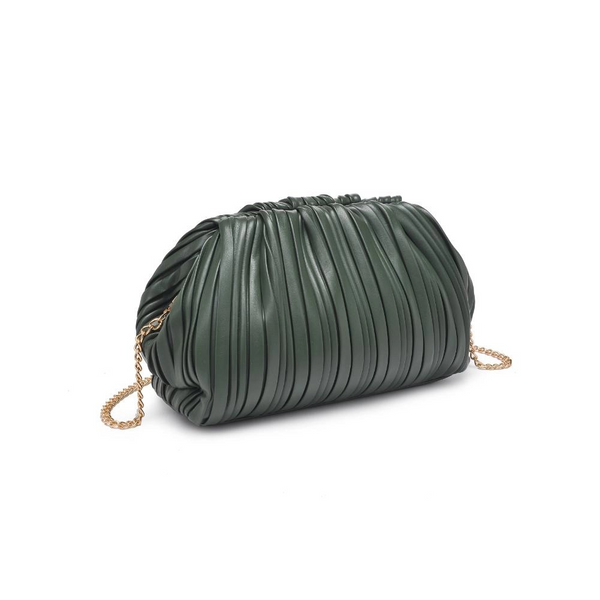 Philippa Pleated Clutch (Choose Color)