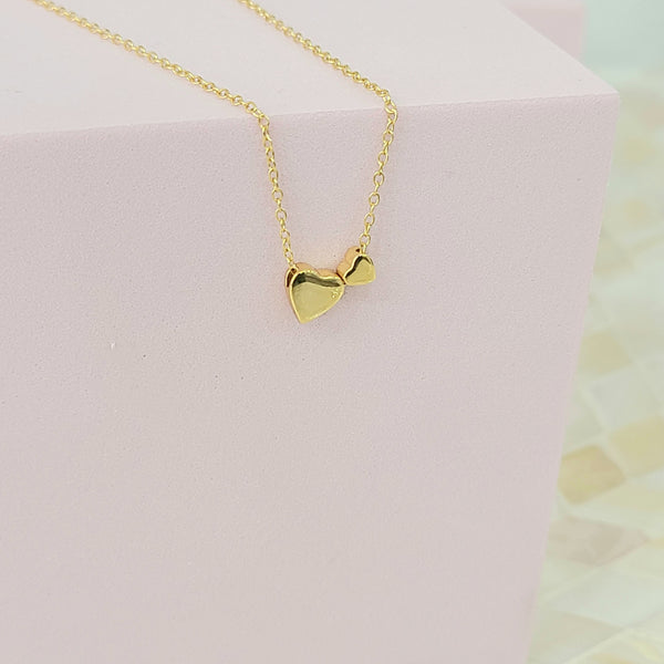 You & Me Heart Necklace